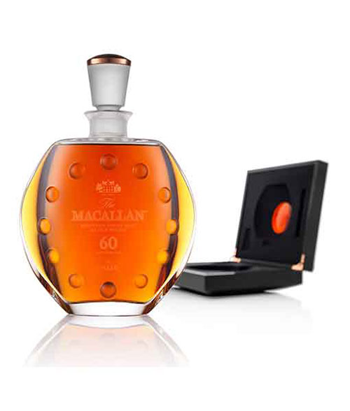 Dòng Scotch Whisky cao cấp lâu đời: Macallan 60 năm Lalique